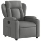 vidaXL Sillón reclinable de tela gris oscuro vidaXL Sillón reclinable de tela gris oscuro