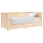 vidaXL Sofá cama madera maciza de pino 80x200 cm vidaXL Sofá cama madera maciza de pino 80x200 cm