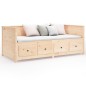 vidaXL Sofá cama madera maciza de pino 80x200 cm vidaXL Sofá cama madera maciza de pino 80x200 cm