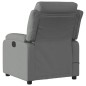 vidaXL Sillón de masaje reclinable de tela gris oscuro vidaXL Sillón de masaje reclinable de tela gris oscuro