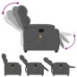 vidaXL Sillón de masaje reclinable de tela gris oscuro vidaXL Sillón de masaje reclinable de tela gris oscuro