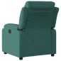 vidaXL Sillón reclinable de tela verde oscuro vidaXL Sillón reclinable de tela verde oscuro
