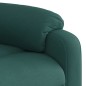 vidaXL Sillón reclinable de tela verde oscuro vidaXL Sillón reclinable de tela verde oscuro