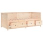 vidaXL Sofá cama madera maciza de pino 80x200 cm vidaXL Sofá cama madera maciza de pino 80x200 cm