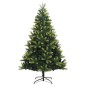 vidaXL Árbol de Navidad artificial con bisagras 300 LED y bolas 240 cm vidaXL Árbol de Navidad artificial con bisagras 300 LED y bolas 240 cm