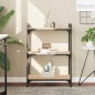 vidaXL Librería 3 estantes madera ingeniería roble Sonoma 60x30x86 cm vidaXL Librería 3 estantes madera ingeniería roble Sonoma 60x30x86 cm