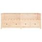 vidaXL Sofá cama madera maciza de pino 80x200 cm vidaXL Sofá cama madera maciza de pino 80x200 cm