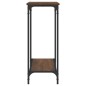 vidaXL Mesa consola madera de ingeniería marrón roble 101x30,5x75 cm vidaXL Mesa consola madera de ingeniería marrón roble 101x30,5x75 cm