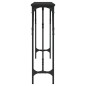 vidaXL Mesa consola madera de ingeniería negro 180x23x75 cm vidaXL Mesa consola madera de ingeniería negro 180x23x75 cm