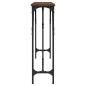 vidaXL Mesa consola madera de ingeniería marrón roble 180x23x75 cm