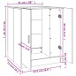 vidaXL Armario de lavadora blanco brillante 71x71,5x91,5 cm vidaXL Armario de lavadora blanco brillante 71x71,5x91,5 cm