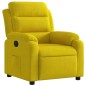 vidaXL Sillón reclinable terciopelo amarillo vidaXL Sillón reclinable terciopelo amarillo