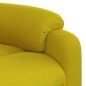 vidaXL Sillón reclinable terciopelo amarillo vidaXL Sillón reclinable terciopelo amarillo