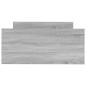 vidaXL Estructura de cama madera contrachapada gris Sonoma 100x200 cm vidaXL Estructura de cama madera contrachapada gris Sonoma 100x200 cm