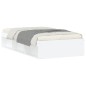 vidaXL Estructura de cama blanca 90x200 cm vidaXL Estructura de cama blanca 90x200 cm