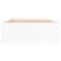 vidaXL Estructura de cama blanca 90x200 cm vidaXL Estructura de cama blanca 90x200 cm