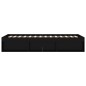vidaXL Estructura de cama negra 90x190 cm vidaXL Estructura de cama negra 90x190 cm