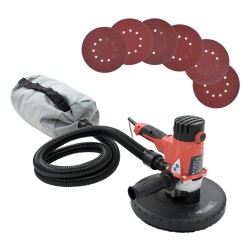 vidaXL Lijadora de yeso con función de aspirador 1200 W