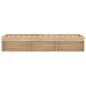 vidaXL Estructura de cama roble Sonoma 75x190 cm vidaXL Estructura de cama roble Sonoma 75x190 cm