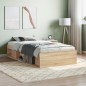 vidaXL Estructura de cama roble Sonoma 90x200 cm vidaXL Estructura de cama roble Sonoma 90x200 cm