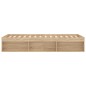 vidaXL Estructura de cama roble Sonoma 90x200 cm vidaXL Estructura de cama roble Sonoma 90x200 cm