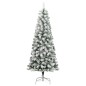 vidaXL Árbol de Navidad artificial con bisagras 300 LED y bolas 180 cm vidaXL Árbol de Navidad artificial con bisagras 300 LED y bolas 180 cm