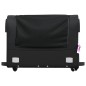 vidaXL Remolque para bicicleta hierro negro 45 kg vidaXL Remolque para bicicleta hierro negro 45 kg