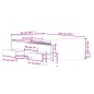 vidaXL Estructura de cama con cabecero piecero roble Sonoma 90x200 cm vidaXL Estructura de cama con cabecero piecero roble Sonoma 90x200 cm