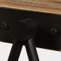 vidaXL Mesita auxiliar de madera de teca reciclada 