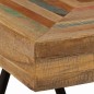 vidaXL Mesita auxiliar de madera de teca reciclada 