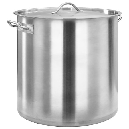 vidaXL Olla de acero inoxidable 71 L 45x45 cm