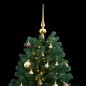 vidaXL Árbol de Navidad artificial con bisagras 300 LED y bolas 180 cm vidaXL Árbol de Navidad artificial con bisagras 300 LED y bolas 180 cm