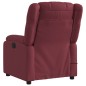 vidaXL Sillón de masaje reclinable de tela color vino tinto vidaXL Sillón de masaje reclinable de tela color vino tinto