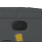 vidaXL Sillón de masaje reclinable cuero sintético gris vidaXL Sillón de masaje reclinable cuero sintético gris