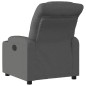 vidaXL Sillón reclinable de tela gris oscuro vidaXL Sillón reclinable de tela gris oscuro
