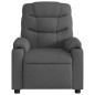 vidaXL Sillón reclinable de tela gris oscuro vidaXL Sillón reclinable de tela gris oscuro