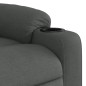 vidaXL Sillón reclinable de tela gris oscuro vidaXL Sillón reclinable de tela gris oscuro