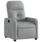 vidaXL Sillón reclinable de tela gris claro vidaXL Sillón reclinable de tela gris claro