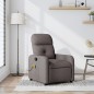 vidaXL Sillón de masaje reclinable de tela gris taupé vidaXL Sillón de masaje reclinable de tela gris taupé