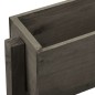 vidaXL Jardinera plegable de jardín madera de abeto gris 60x14x75 cm vidaXL Jardinera plegable de jardín madera de abeto gris 60x14x75 cm