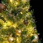 vidaXL Árbol de Navidad artificial con 150 LEDs bolas y nieve 150 cm vidaXL Árbol de Navidad artificial con 150 LEDs bolas y nieve 150 cm