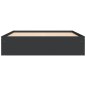 vidaXL Estructura de cama negra 140x190 cm vidaXL Estructura de cama negra 140x190 cm