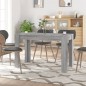 vidaXL Mesa de comedor madera de ingeniería Sonoma gris 120x60x76 cm vidaXL Mesa de comedor madera de ingeniería Sonoma gris 120x60x76 cm