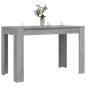 vidaXL Mesa de comedor madera de ingeniería Sonoma gris 120x60x76 cm vidaXL Mesa de comedor madera de ingeniería Sonoma gris 120x60x76 cm