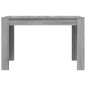 vidaXL Mesa de comedor madera de ingeniería Sonoma gris 120x60x76 cm vidaXL Mesa de comedor madera de ingeniería Sonoma gris 120x60x76 cm