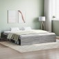 vidaXL Estructura de cama gris Sonoma 180x200 cm vidaXL Estructura de cama gris Sonoma 180x200 cm