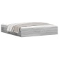 vidaXL Estructura de cama gris Sonoma 180x200 cm vidaXL Estructura de cama gris Sonoma 180x200 cm