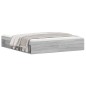 vidaXL Estructura de cama gris Sonoma 180x200 cm vidaXL Estructura de cama gris Sonoma 180x200 cm