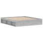 vidaXL Estructura de cama gris Sonoma 180x200 cm vidaXL Estructura de cama gris Sonoma 180x200 cm