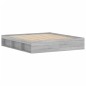 vidaXL Estructura de cama gris Sonoma 180x200 cm vidaXL Estructura de cama gris Sonoma 180x200 cm